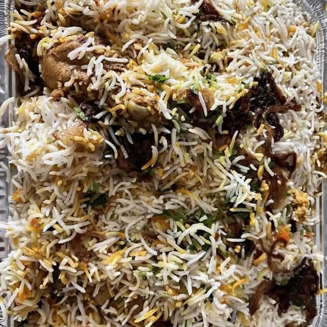 Family Pack Chicken Dum Biryani.