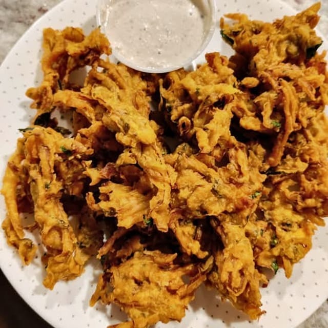 Onion Pakora.
