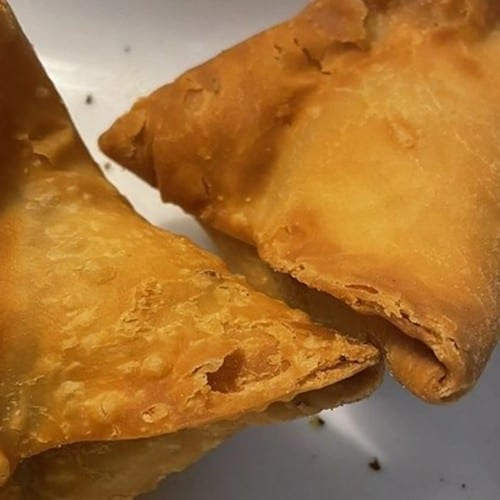 Lamb Keema Samosa.