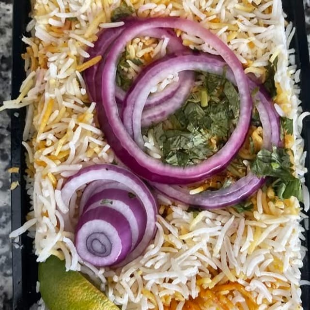 Sitara Lamb Biryani.