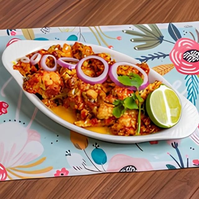 Andhra Chicken 65.