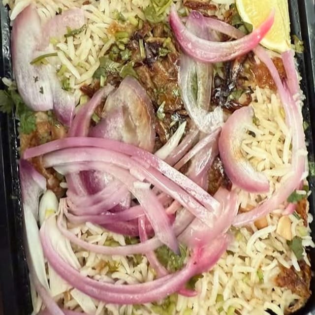 Gongura Goat Pulav.