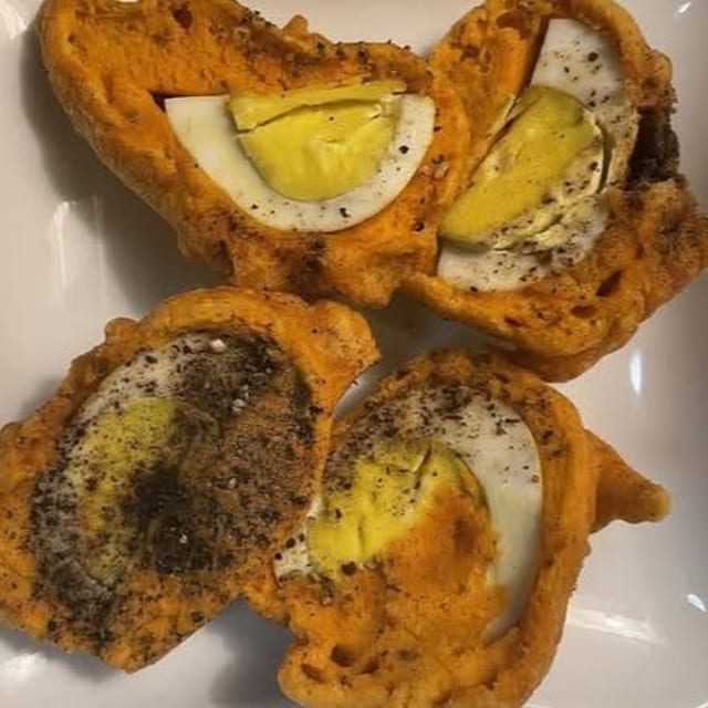Egg Burji.