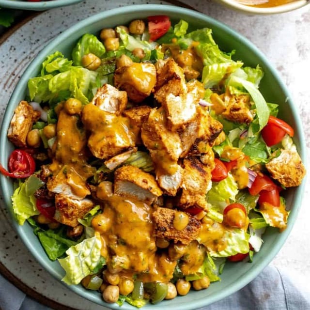 Chicken Tikka Salad.