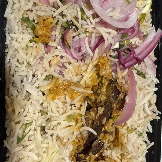 Guthi Vankaya Pulav.