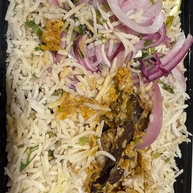 Guthi Vankaya Pulav.