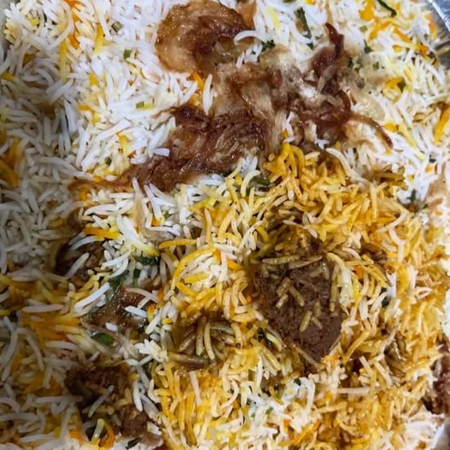 Family Pack Ismail Dum Mutton Biryani.