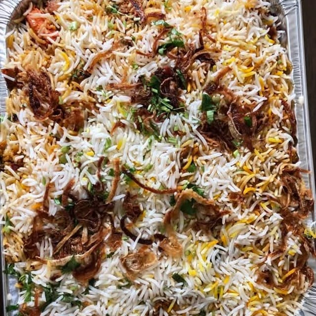 Family Pack Paneer Biryani.