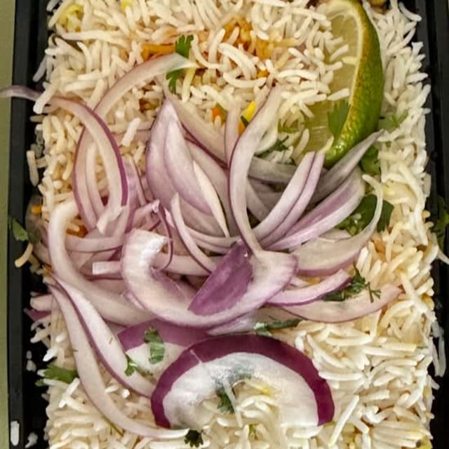 Sitara Egg Biryani.