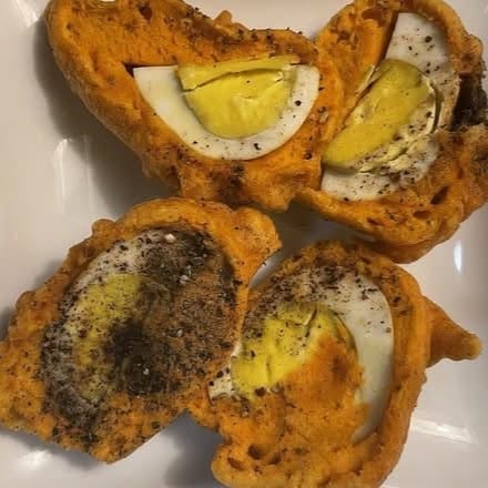 Egg Burji.