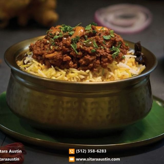 Veg Keema Pulav.