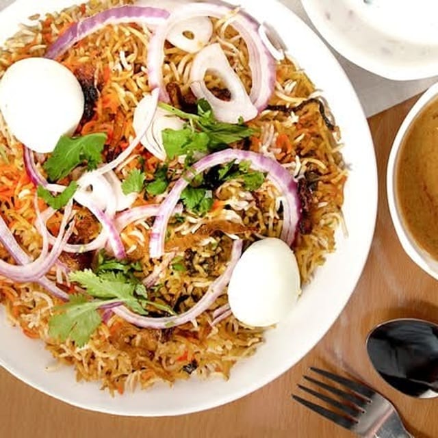 Sitara Dum Chicken Biryani.