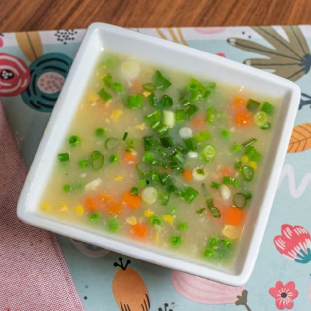 Sweet Corn Soup.
