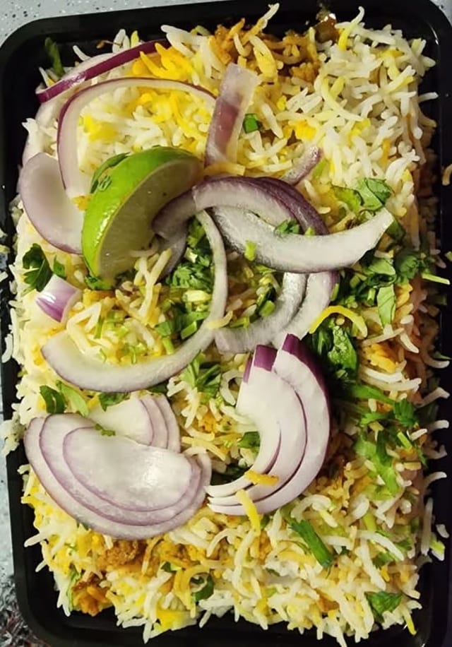 Family Pack Guthi Vankaya Biryani.